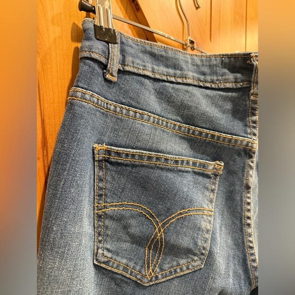 Fiorucci Women’s Angel Med Blue Wash Straight Jeans Size 27 NWT - Picture 3 of 7